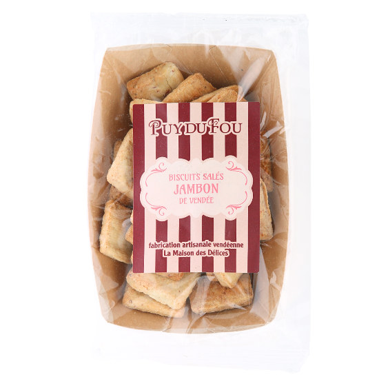 Biscuits salés au jambon de Vendée