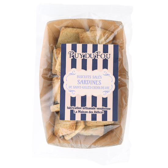 Biscuits salés aux sardines