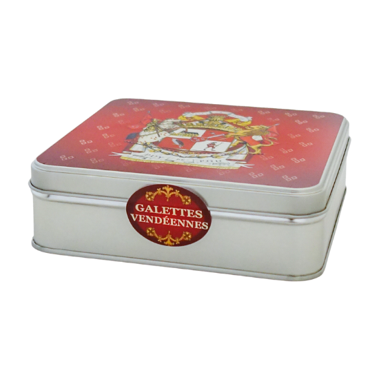 Boîte de galettes vendéennes Armoiries Blason