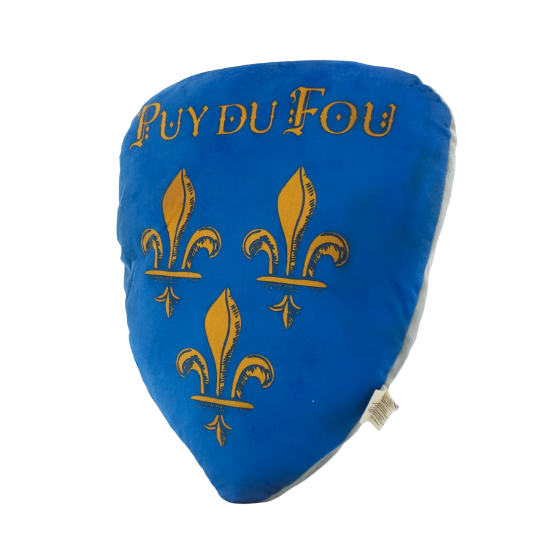 Bouclier en mousse bleu