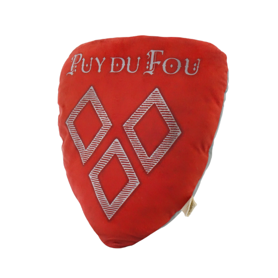 Bouclier en mousse rouge