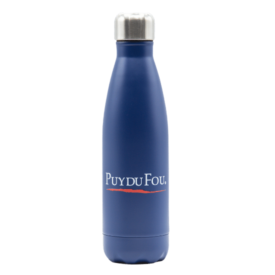Bouteille isotherme bleue