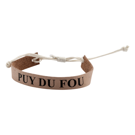 Bracelet cuir Puy du Fou
