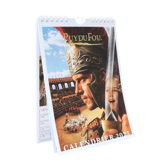 Calendrier Puy du Fou 2025-2026