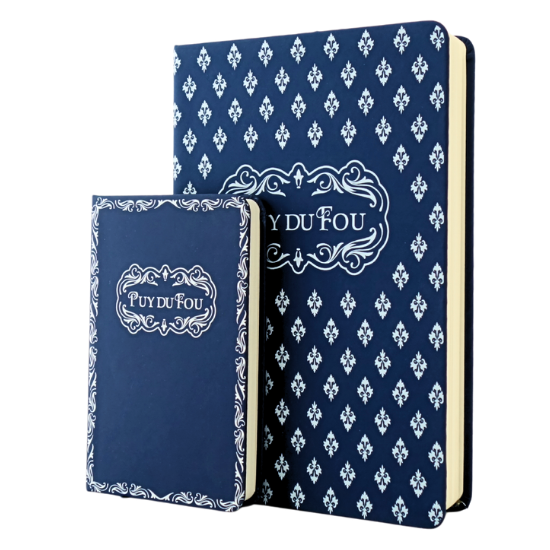 Carnet Puy du Fou 1900 bleu