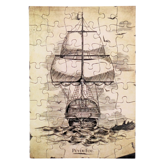 Carte postale puzzle La Pérouse
