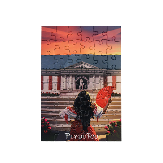 Carte postale puzzle Mousquetaire de Richelieu