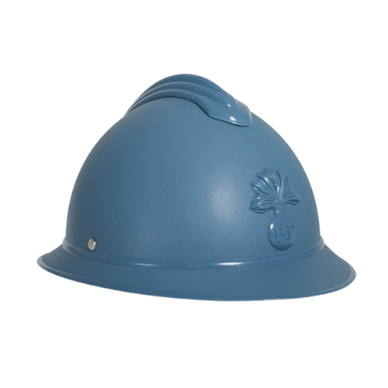 Casque français des poilus de la guerre 14-18