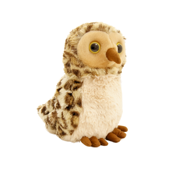 Peluche chouette brune