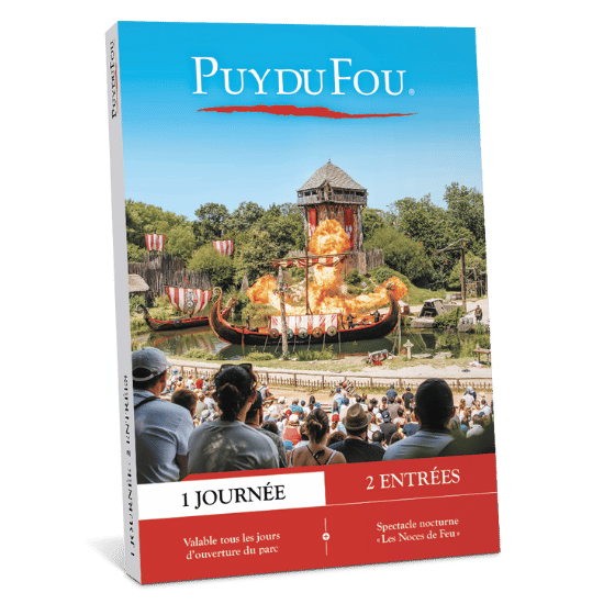 Coffret cadeau Puy du Fou 1 jour au parc