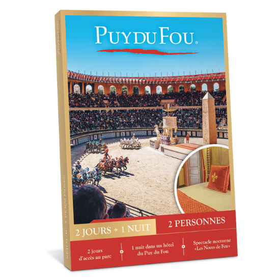 Coffret cadeau séjour Puy du Fou