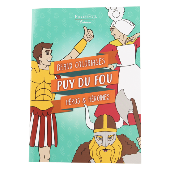 Coloriages Héros et Héroïnes du Puy du Fou 