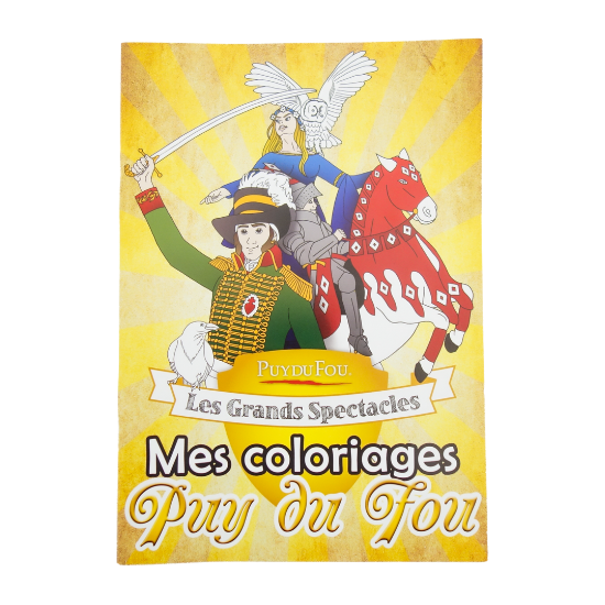Coloriages Puy du Fou, les grands spectacles