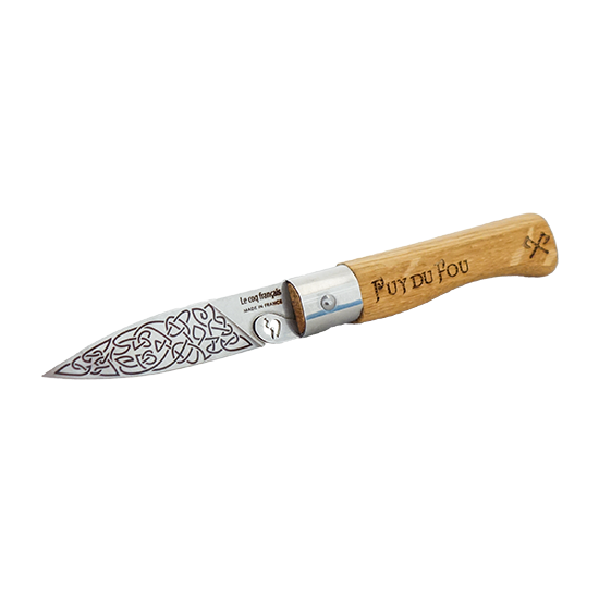 Couteau gravé Viking