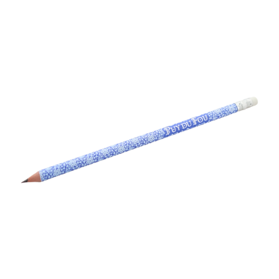 Crayon de bois Bal des Oiseaux Fantômes bleu
