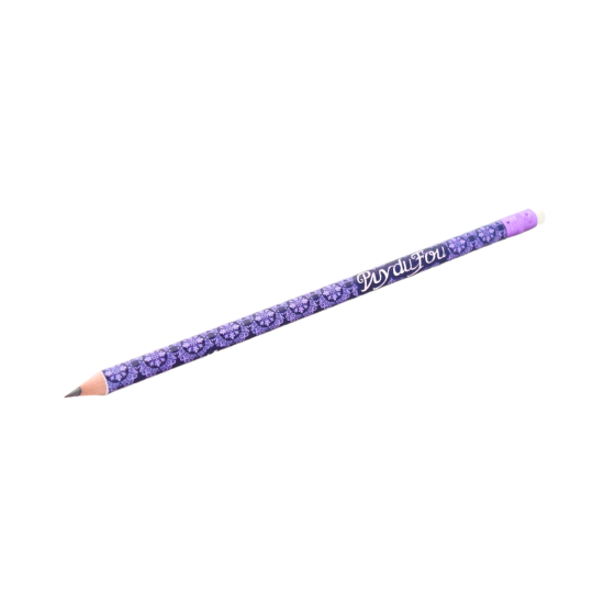 Crayon de bois Noces de Feu violet