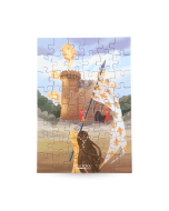 Carte postale puzzle Le Secret de la Lance - puzzle seul