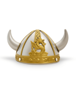 Casque doré gris Viking Puy du Fou