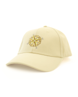 Casquette beige La Pérouse - de biais
