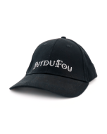 Casquette noire Puy du Fou médiéval - de biais