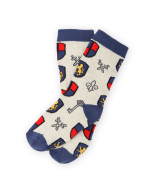 Chaussettes médiévales enfant - la paire de profil