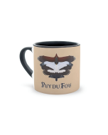 Mini mug marron le Bal des Oiseaux Fantômes - face oiseaux