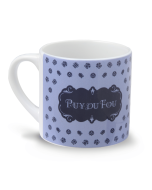 Mini mug Puy du Fou 1900 rose - mug de face