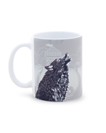 Mug loup gris - face loup