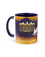 Mug violet les Noces de Feu - mug de face