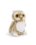 Peluche hibou beige 20cm Puy du Fou