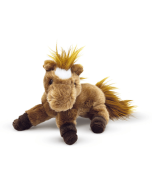 Peluche cheval couché Puy du Fou
