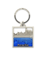Porte-clés château miroir