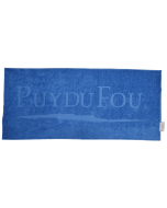 Drap de bain bleu Puy du Fou