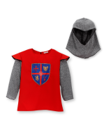 Tunique et cagoule de chevalier Puy du Fou