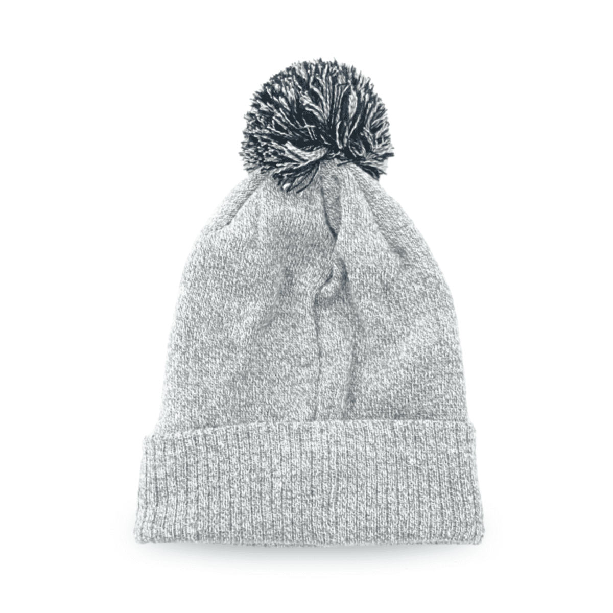 Bonnet pompon gris du Puy du Fou - de derrière