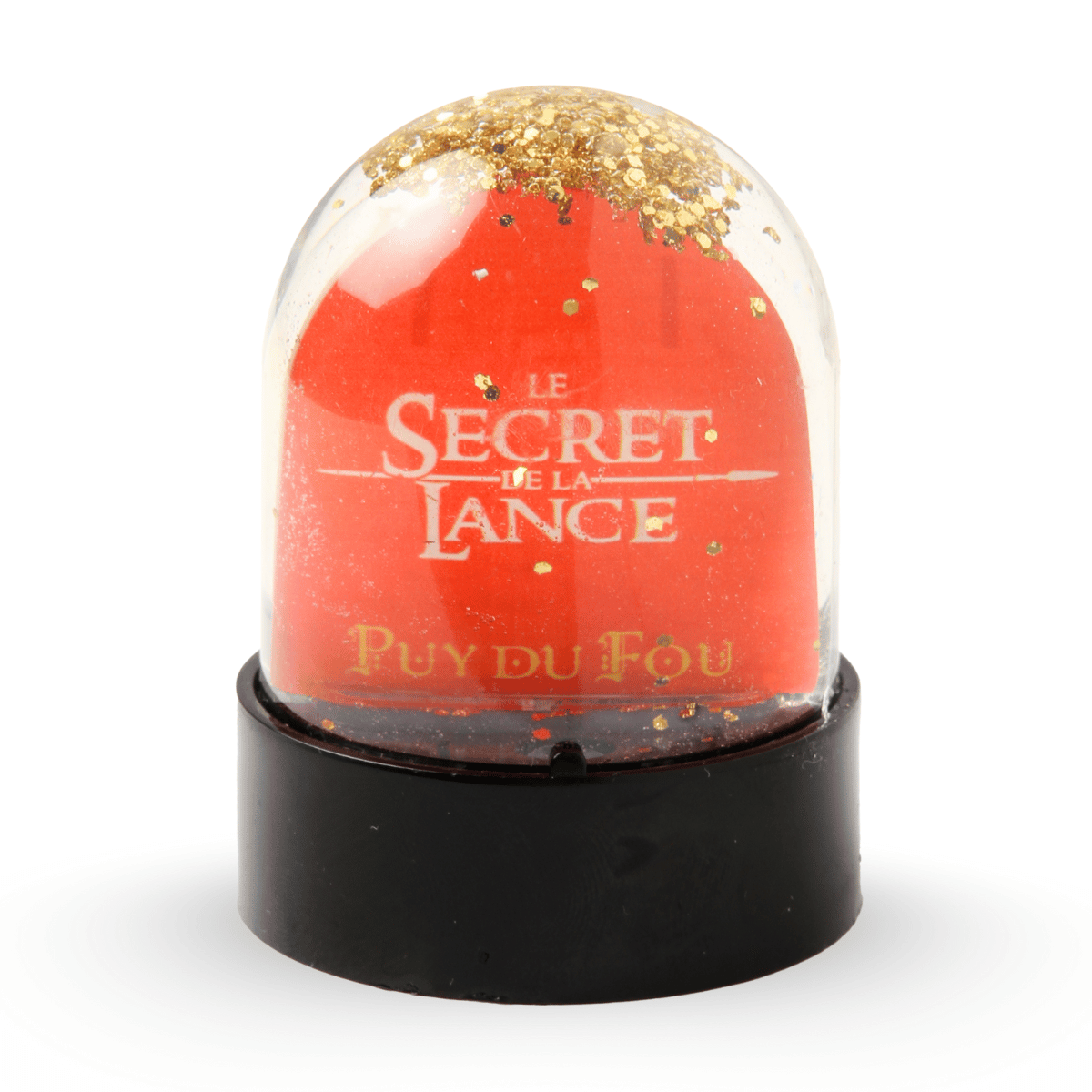 Boule à neige le Secret de la Lance - de dos