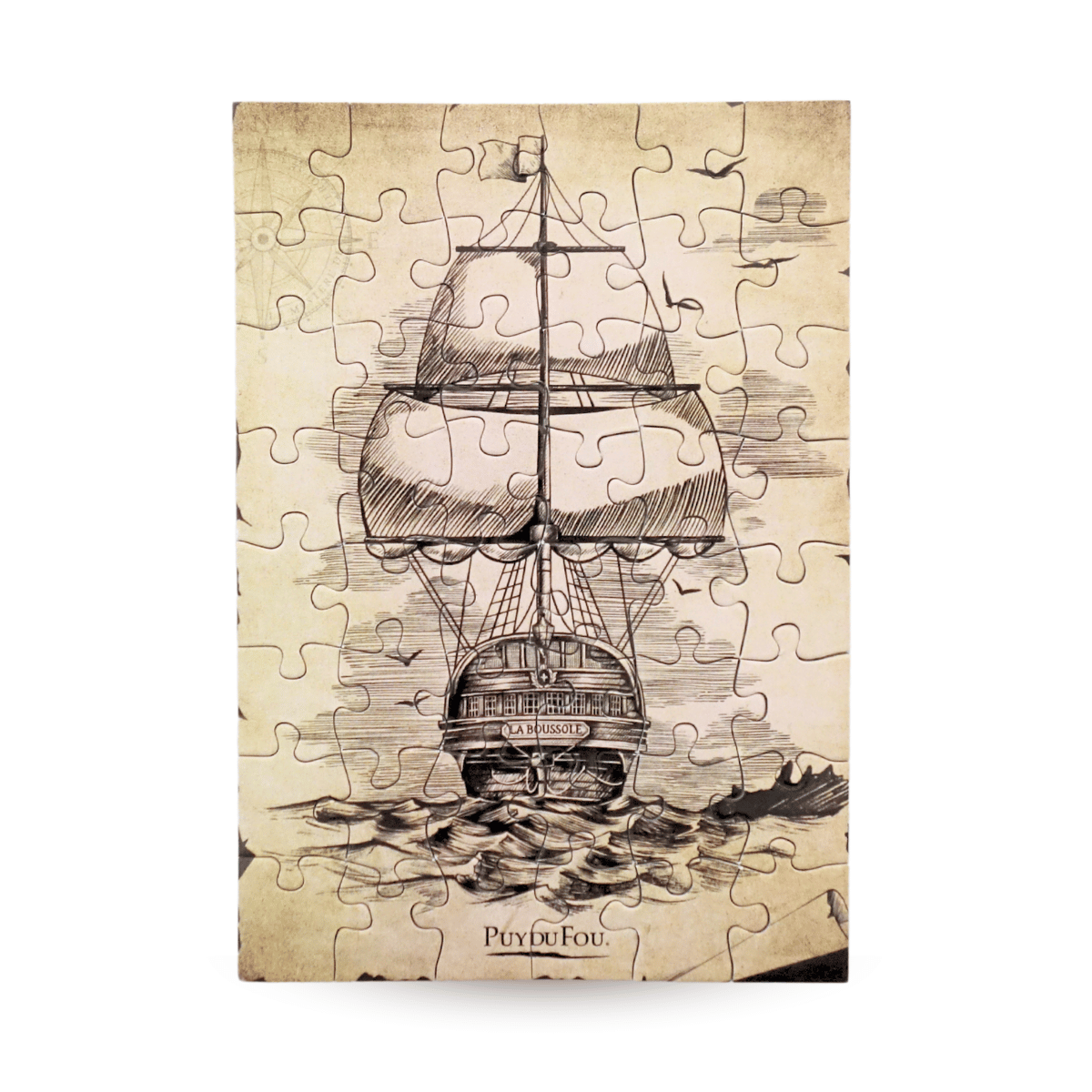 Carte postale puzzle La Pérouse - puzzle seul