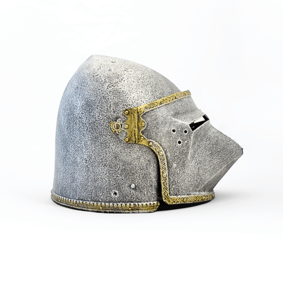 Casque visière gris adulte du Puy du Fou - de profil