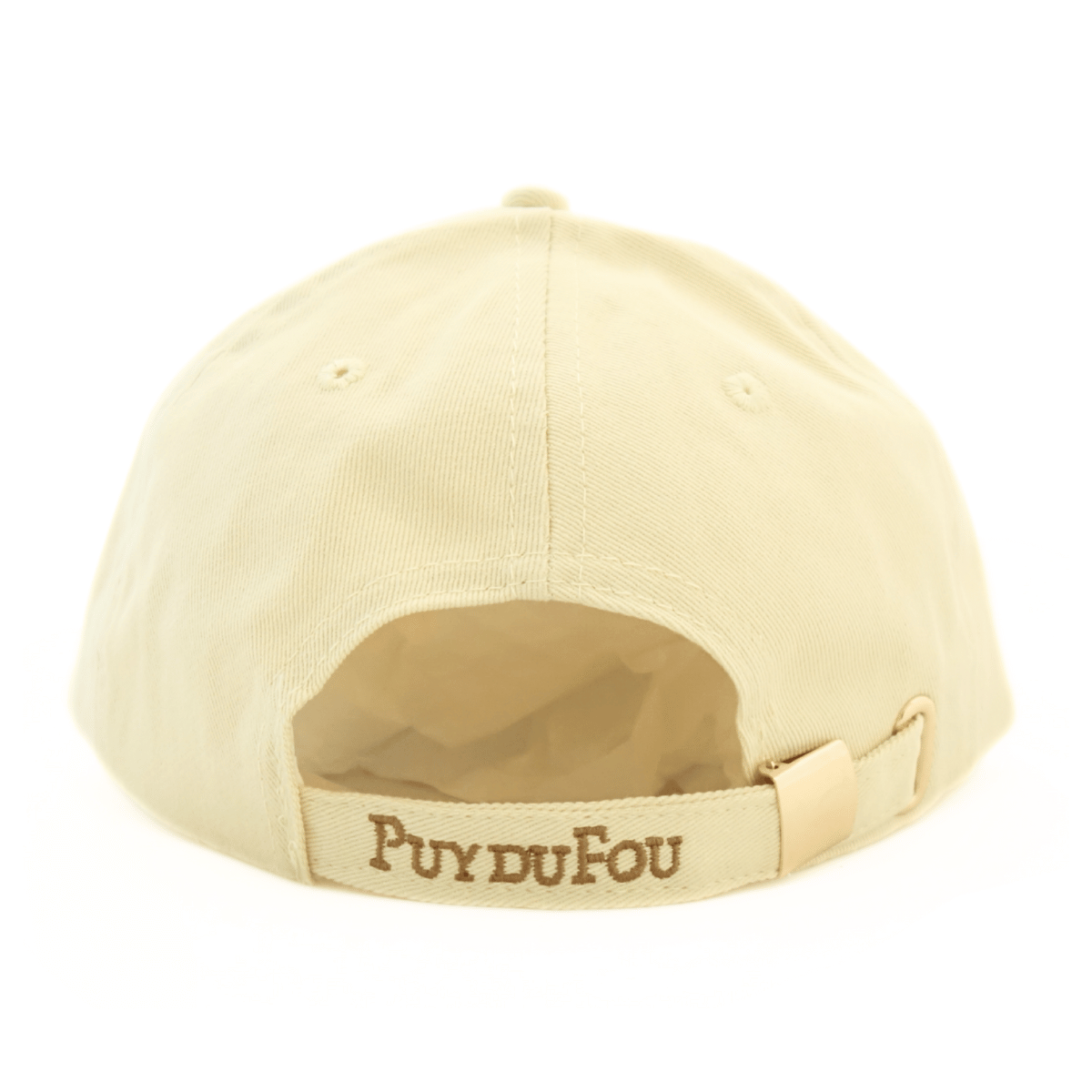 Casquette beige La Pérouse - de dos