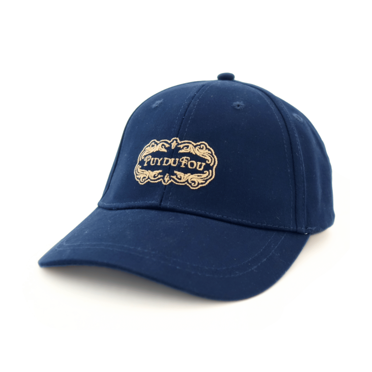 Casquette bleue marine Puy du Fou 1900 - de biais