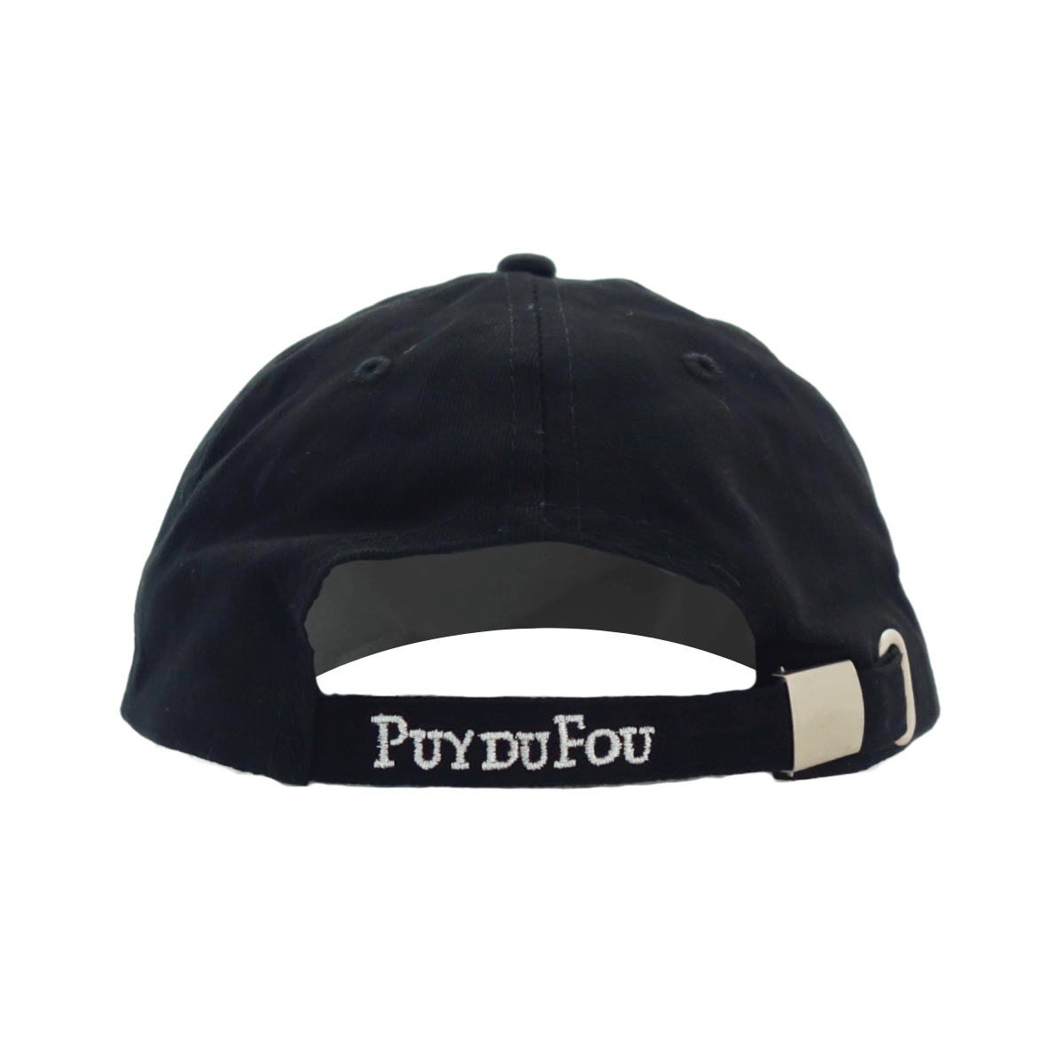 Casquette noire Puy du Fou médiéval - de dos
