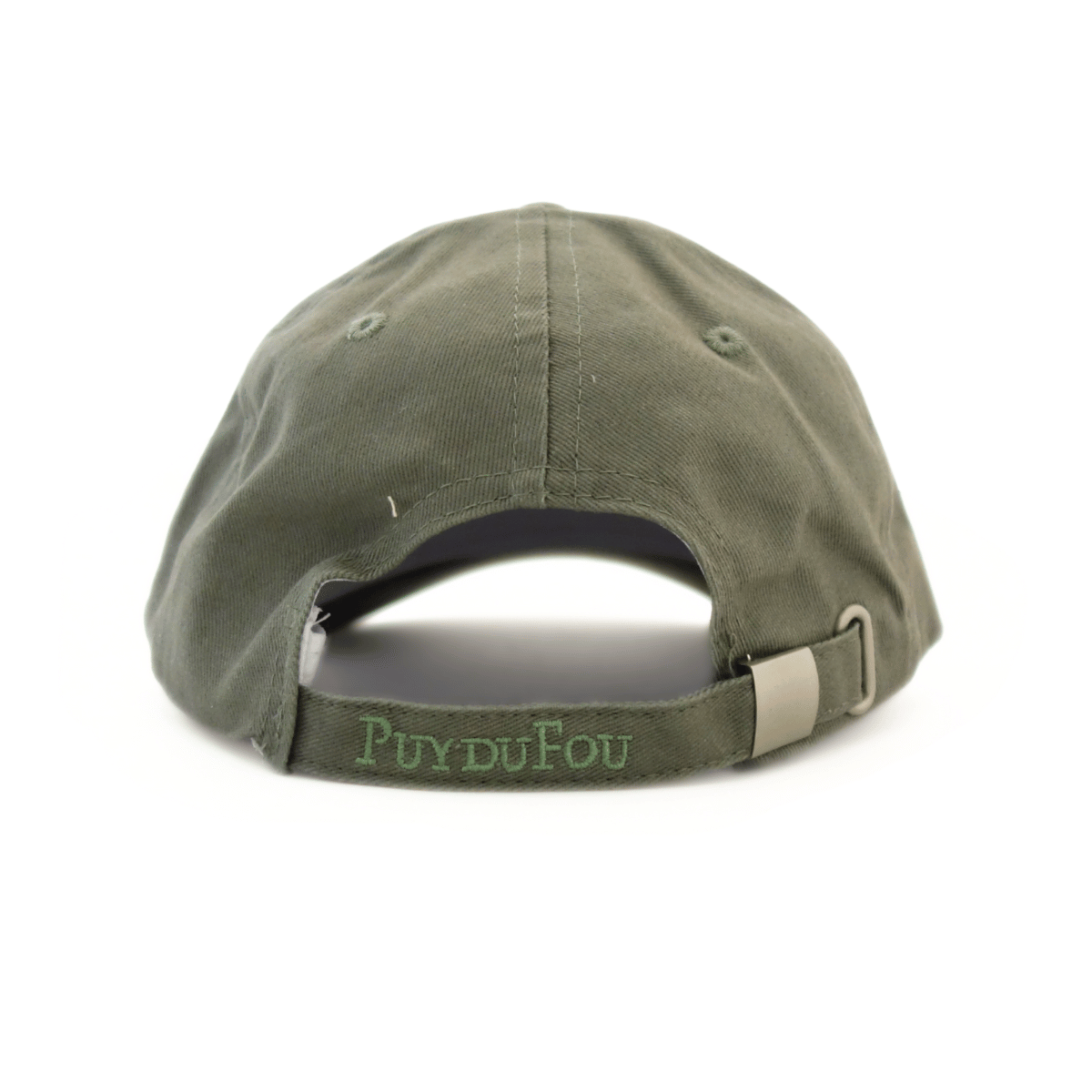 Casquette verte Puy du Fou 1900 - de dos