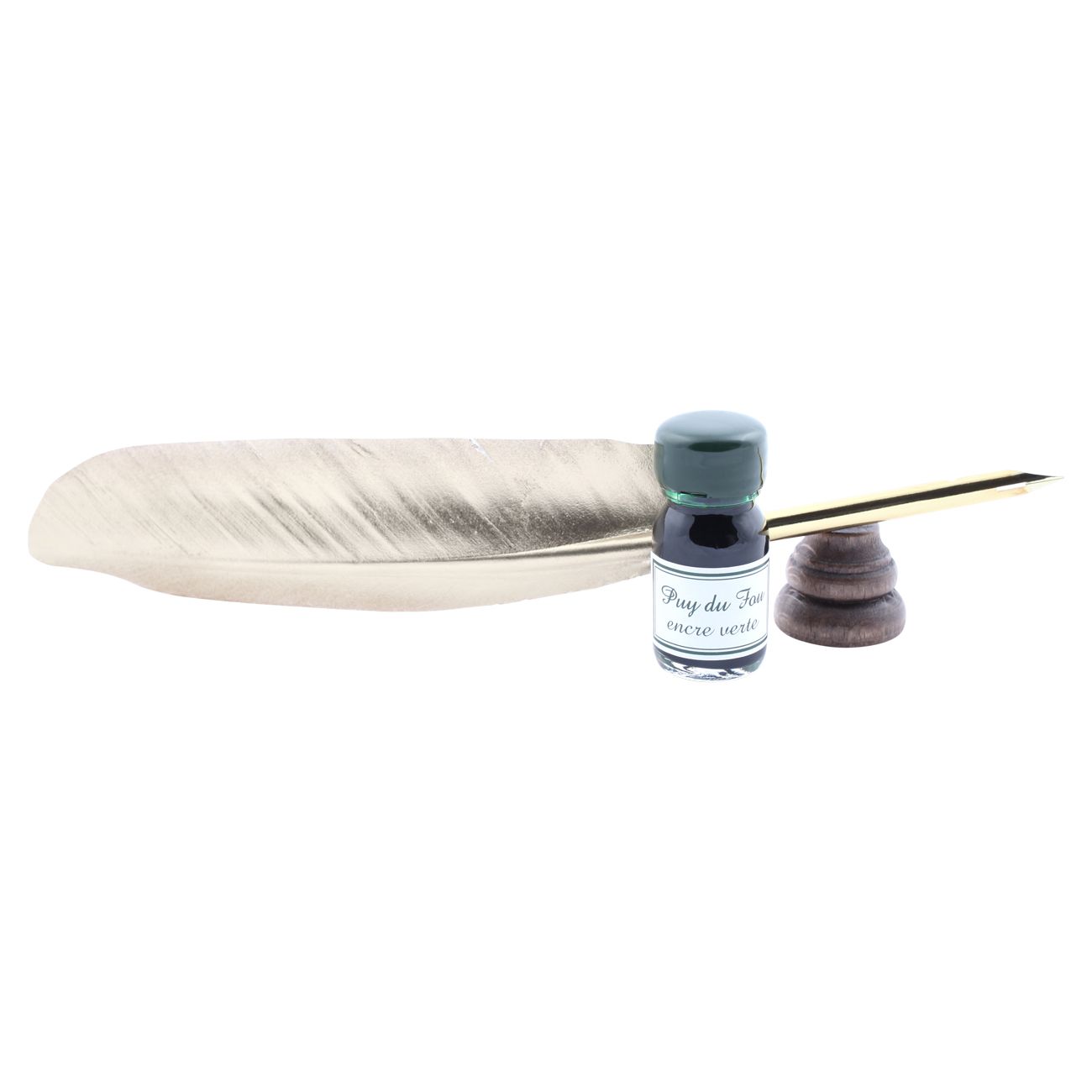 Coffret calligraphie plume Charette ouvert