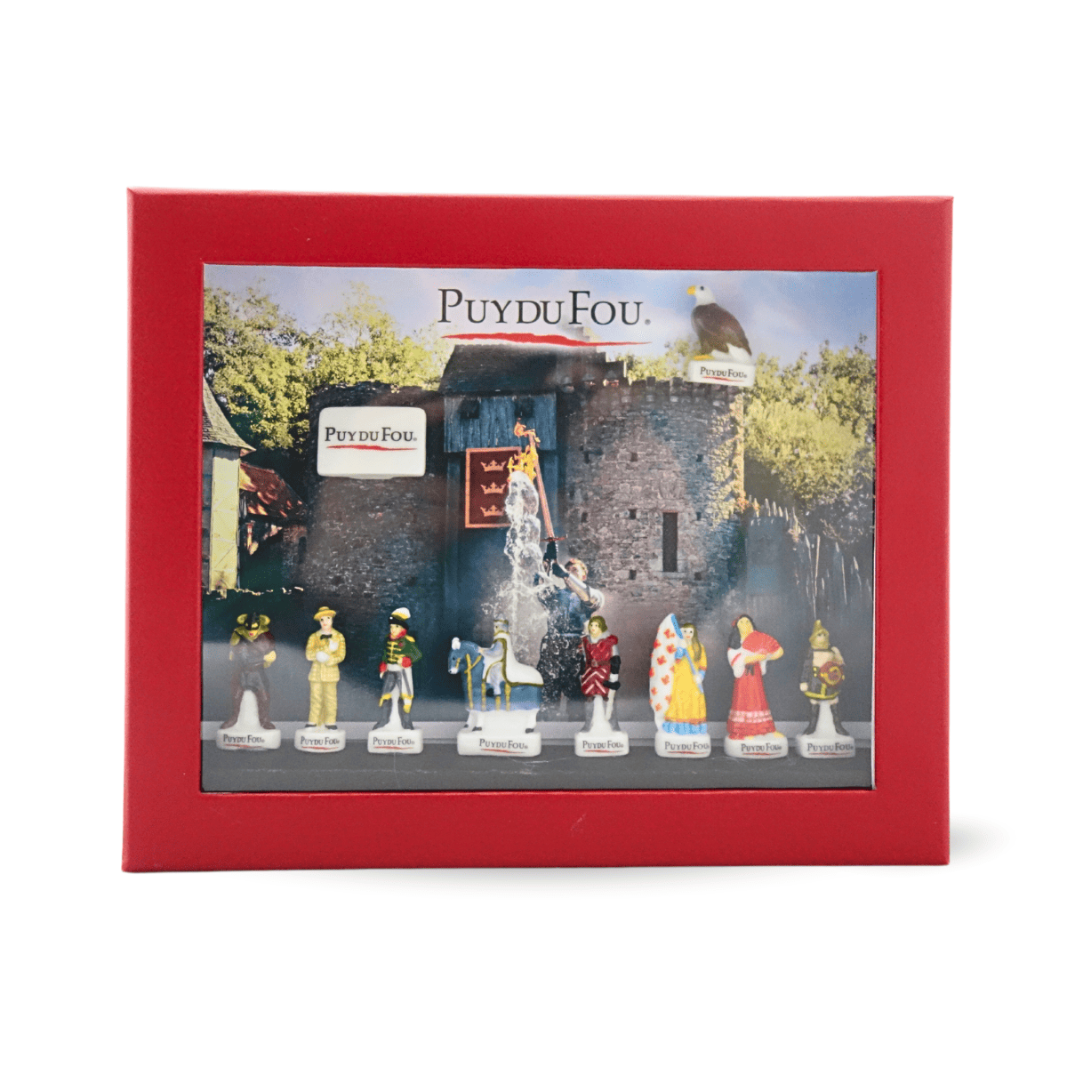 Coffret de 10 fèves - personnages du Puy du Fou