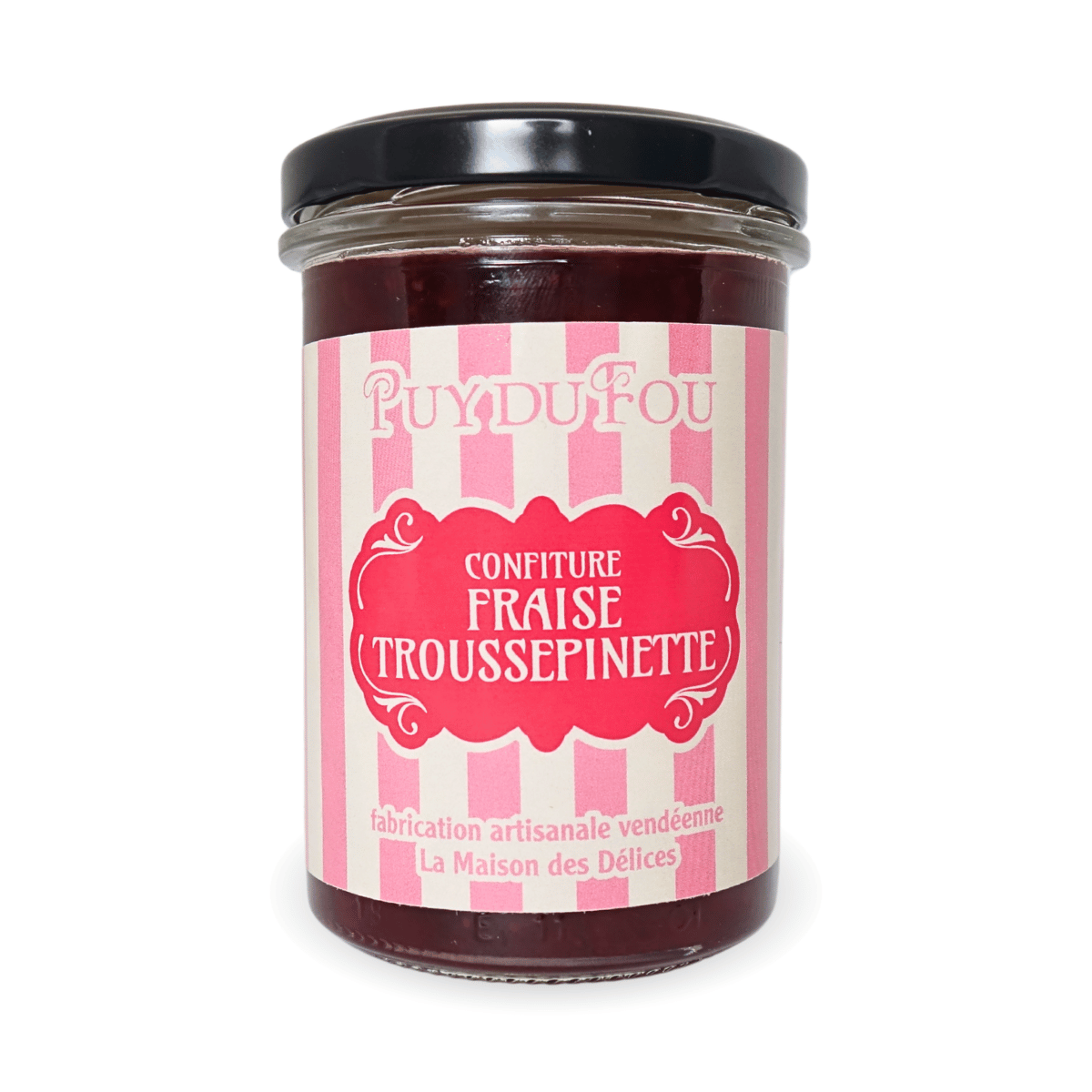 Confiture Fraise Troussepinette - image de face
