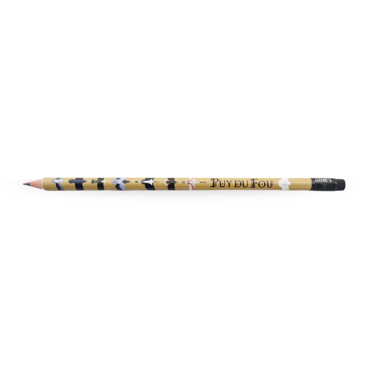 Crayon de bois Bal des Oiseaux Fantômes marron - horizontal
