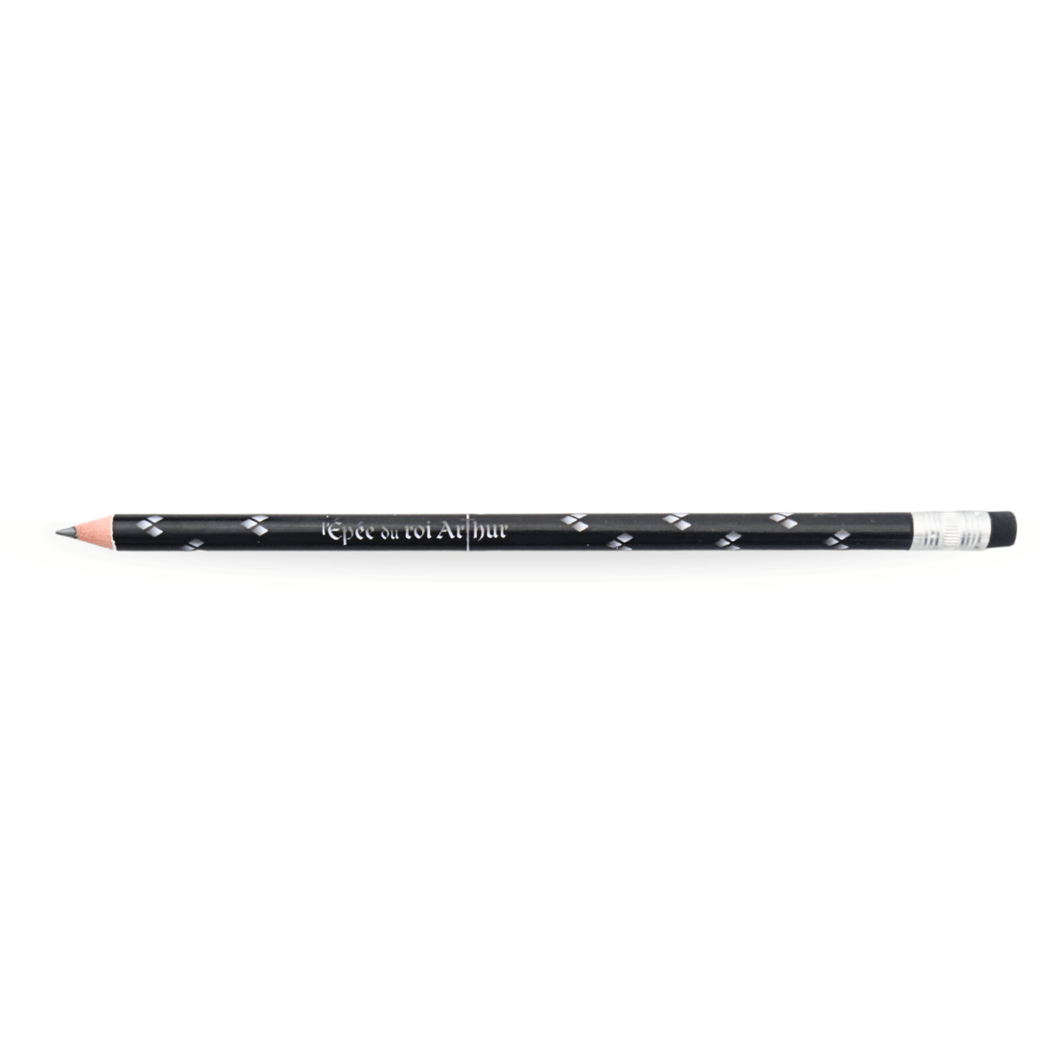 Crayon de bois Epée du Roi Arthur noir - horizontal