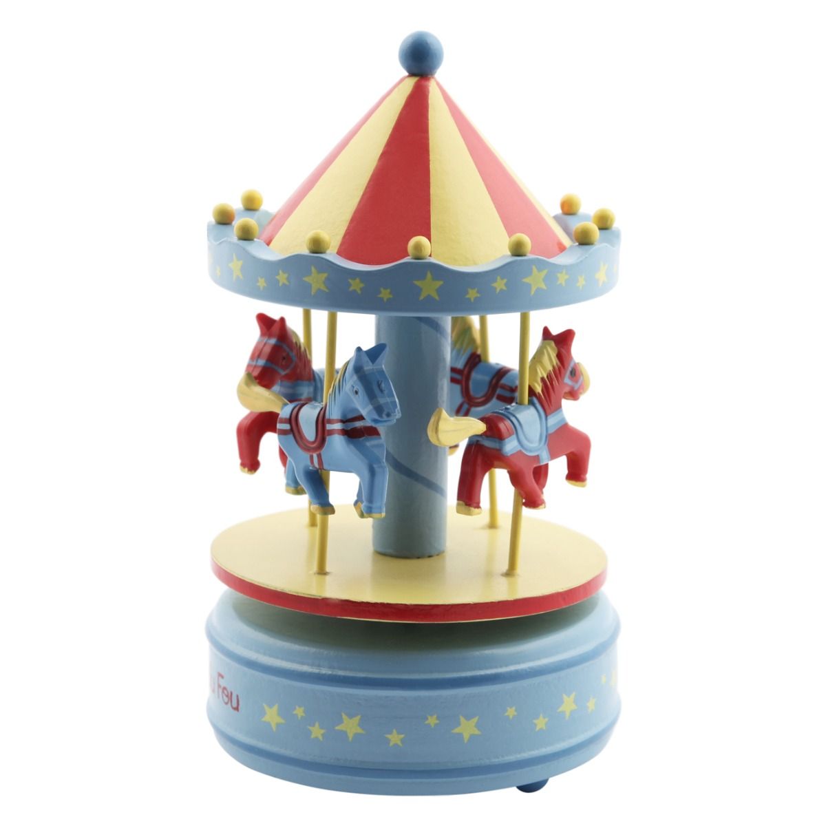Carrousel musical bleu