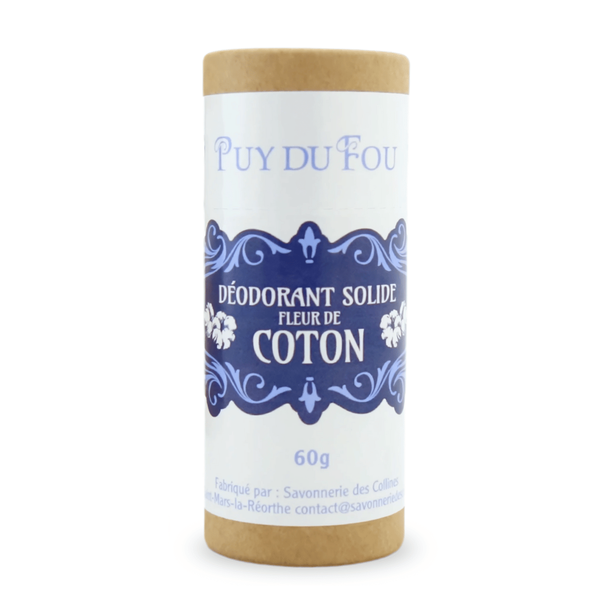 Déodorant solide fleur de coton - produit de face