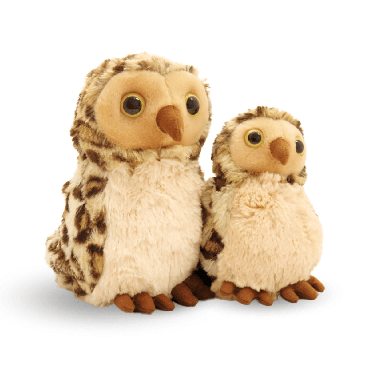 Duo de peluches chouette brune du Puy du Fou